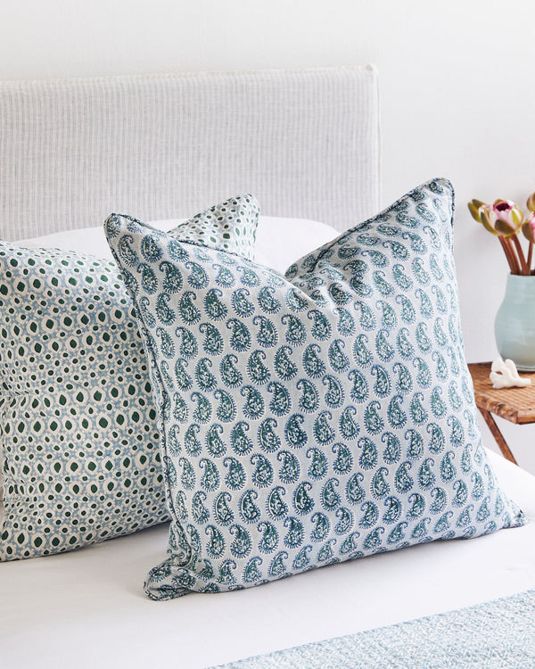Zhao Byzantine Linen Cushion , 20" X 20"