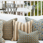 Casablanca Desert Linen Cushion,  12" x 18"