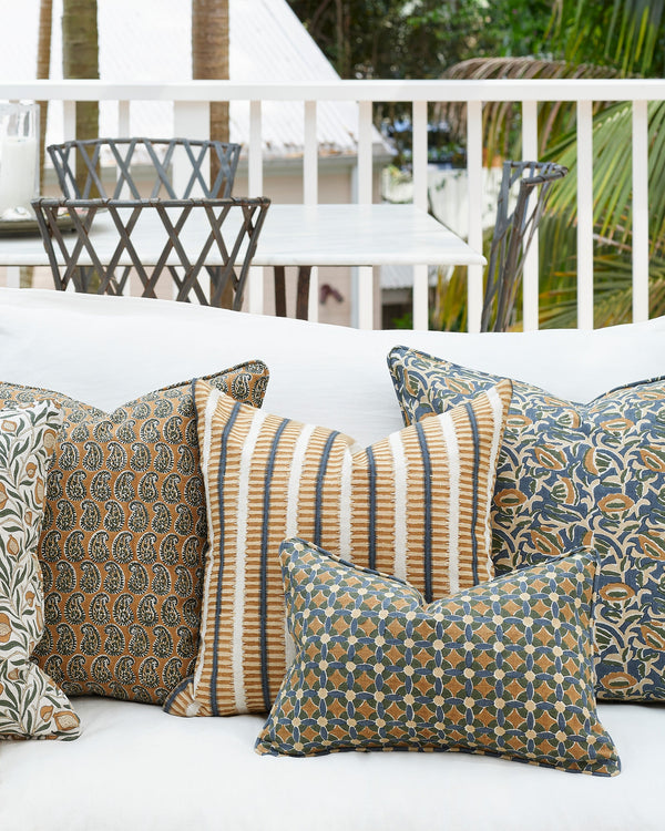 Rossini Desert Linen Cushion , 20" x 20"