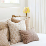 Bejmat Shell Linen Cushion, 12" x 18"