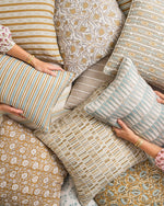 Alacha Overland Linen Cushion, 14" x 22"
