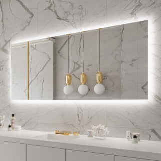 Dimmable Backlit Mirror Original 60" x 36", CCT Touch Button