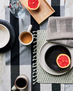 Panalito Placemat, Sage, Set of 4