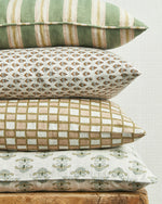 Buzios Shell Linen Cushion, 14" x 22"