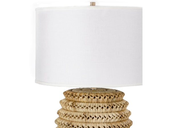 Kenis Braided Table Lamp, Natural, 29"H