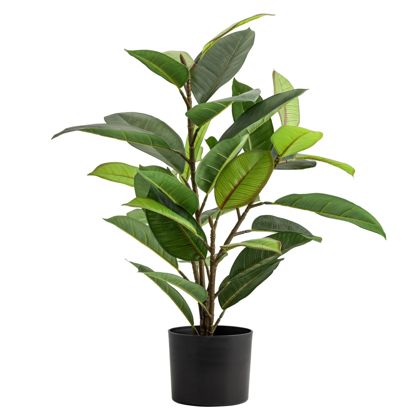 Rubber Tree 29" Faux Potted Plant