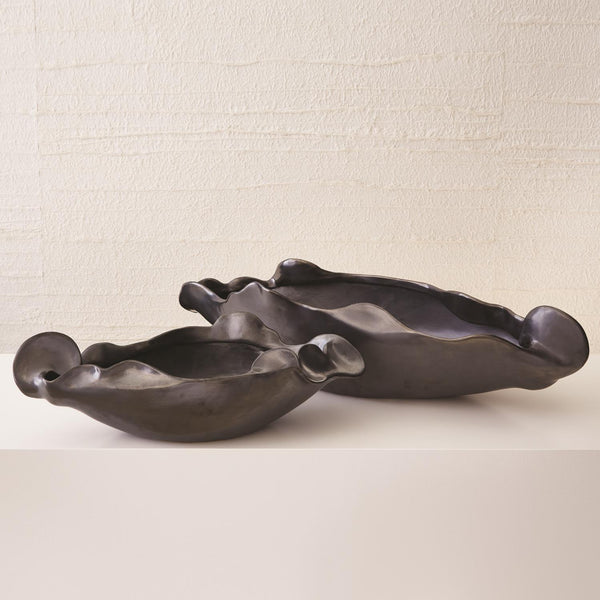 Free Form Bowls, Graphite, 2 Sizes