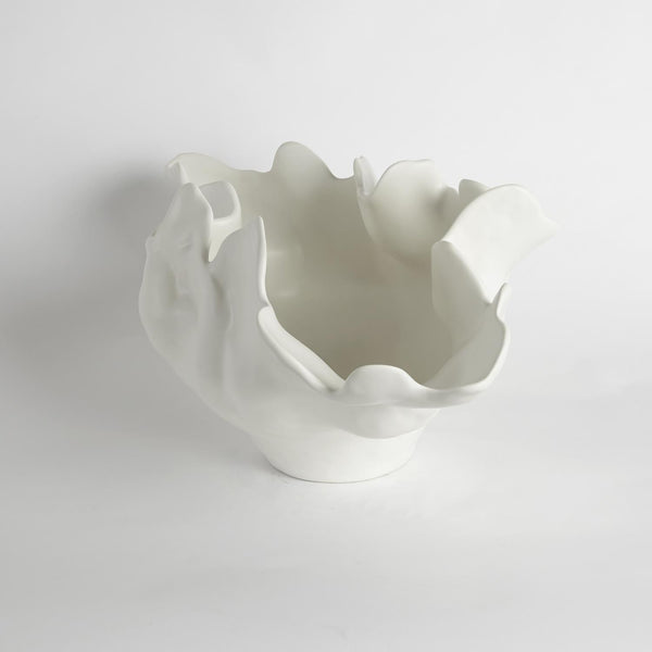 Meteor Bowl, Ivory, 3 Sizes