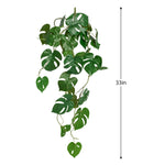 Monstera Faux 33L" Multi Leaf Vine Spray