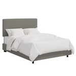 Abbie Bed, Grey Linen, King/Queen/Full/Twin