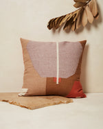Julie Pillow, Terracotta, 18" x 18"