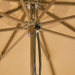 Ocean Master M1, Classic Centre Post, 9ft Octagon, Beeswax Fringe/Weathered Aluma-Teak