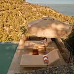Ocean Master M1, Classic Centre Post, 9ft Octagon, Beeswax Fringe/Weathered Aluma-Teak