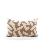 Fascination Lumbar Pillow - Caramel, 12" x 20"