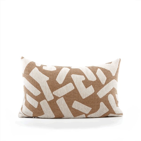 Fascination Lumbar Pillow - Caramel, 12" x 20"