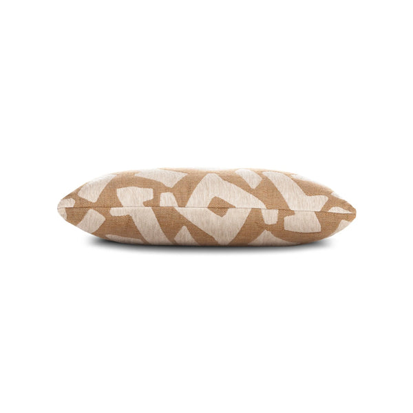 Fascination Lumbar Pillow - Caramel, 12" x 20"