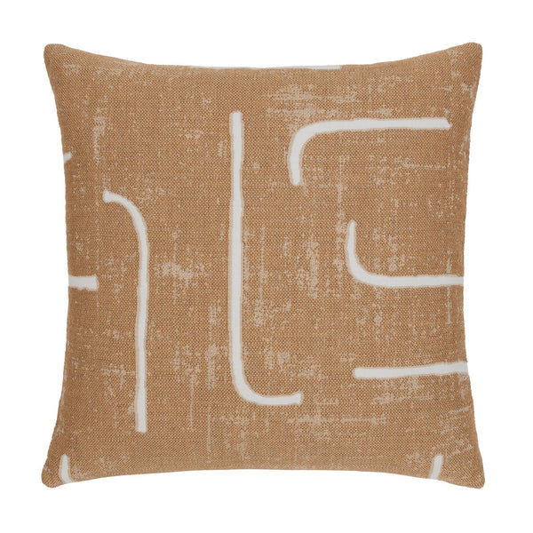 Instinct Pillow - Caramel, 20" x 20"
