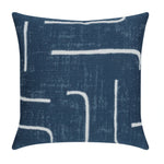 Instinct Pillow - Denim, 20" x 20"