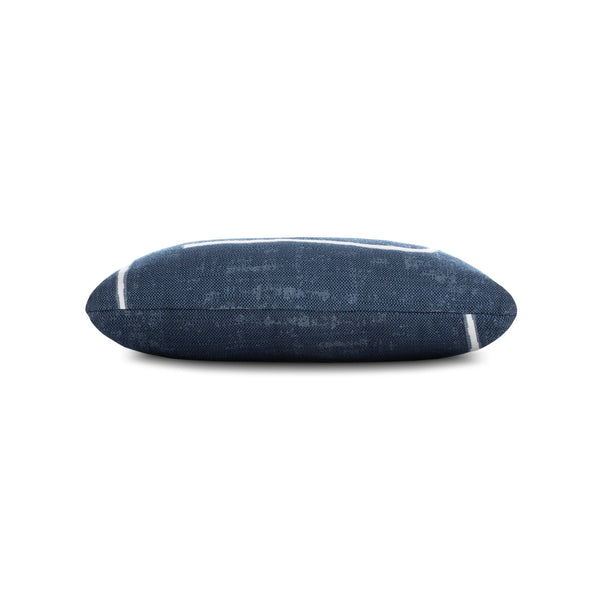 Instinct Lumbar Pillow - Denim, 12" x 20"