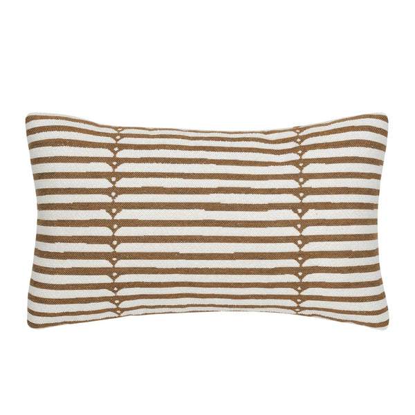 Sincerity Lumbar Pillow - Caramel, 12" x 20"