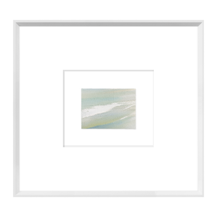 Aqua Surf Detail III, 21" × 19.5"