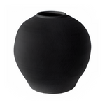 Konos Vase, Black, 2 Sizes