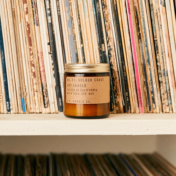 No. 21 Golden Coast Soy Candle, 3 Sizes