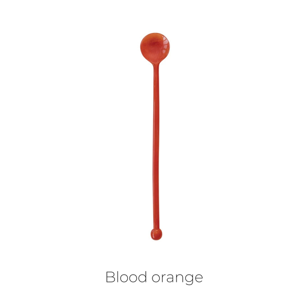Resin Cocktail Spoons, 5 Colours