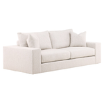 Lucca Two Seat Sofa, Jingo Twine Performance Fabric, 95"W