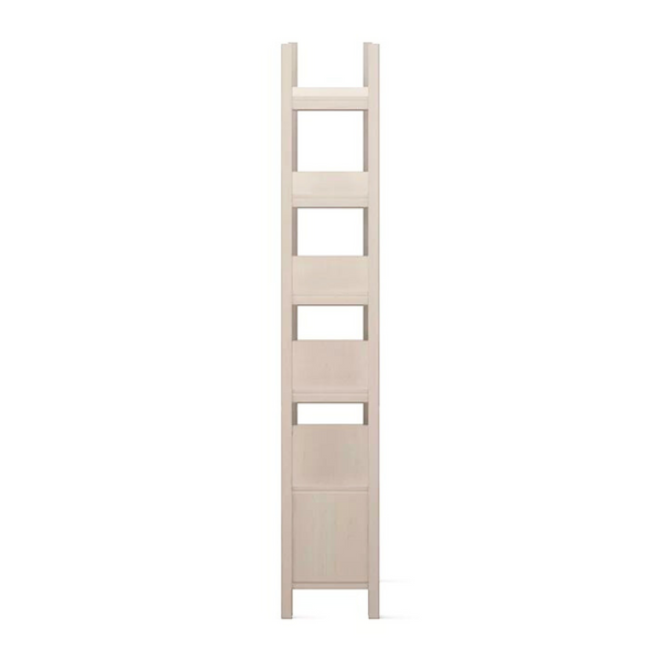 Dune 82" Bookcase, Dove