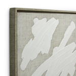 Plaster Brushstroke II Wall Decor, 42"W x 35"H