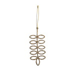 Metal Leaf Ornaments, 2 Colours