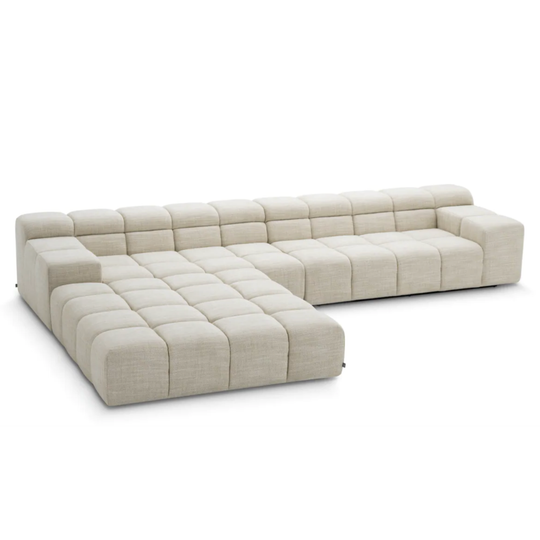 Hunter Modular Sofa, Albury Beige, Left or Right Facing, 145" x 100"