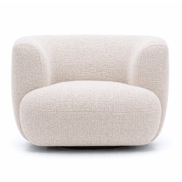 Sophie Swivel Chair, Kushibiki Porcelain