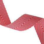 3/4 " Twill Chevron Stripe Ribbon