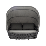 Hug Anthracite Max Rope Daybed with Canopy, Grey