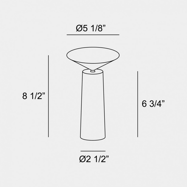Cocktail Portable Outdoor Lamp, Black