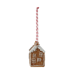 Gingerbread House Ornament, 3 Styles