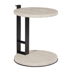 Pengrove End Table, Black Textured Metal