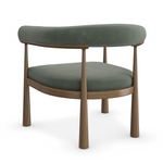 Bali Accent Chair, Sage Green Velvet