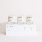 Escapist Mini Candle Set, Smoke & Woods