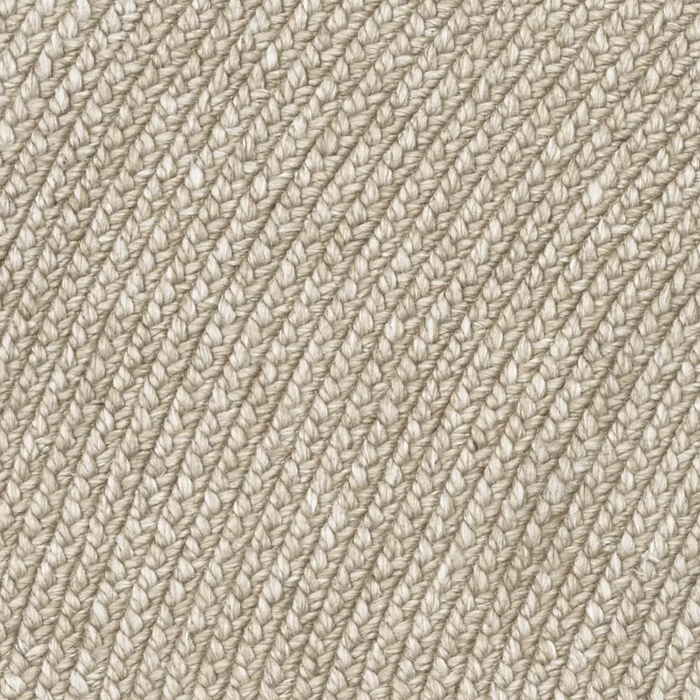 Braid Round Rug, Mushroom