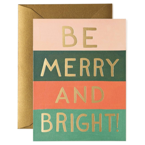 Be Merry & Bright, Greeting Card