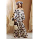Dots Maxi Canasta Straw Bag with Leather Handles and Removable Crossbody Leather Handles, Black