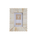 Scalloped Photo Frame, 3 Sizes, Sold Separately