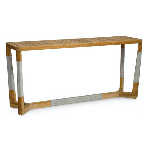 Duncan Outdoor Console Table, 70"W x 18"D x 32.5"H