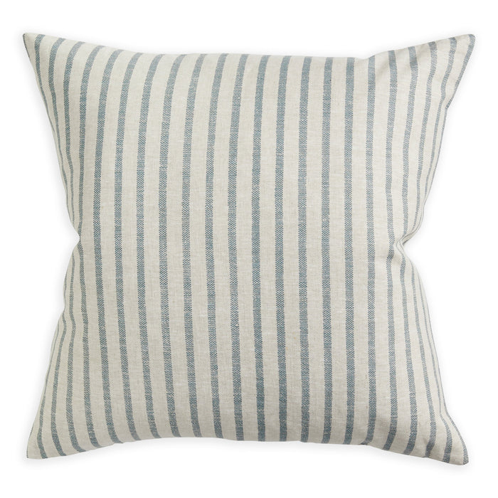 Kythira Mineral Linen Cushion, 22" x 22"