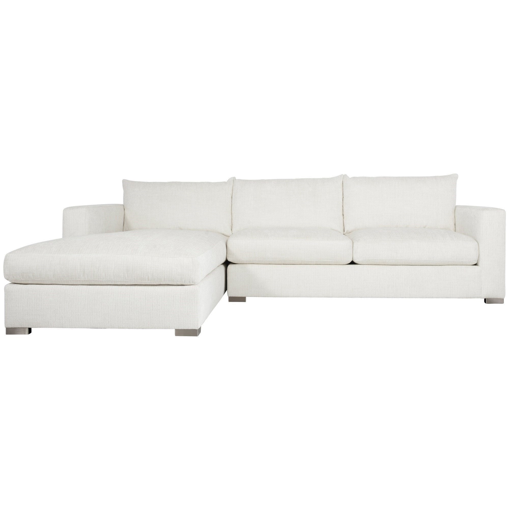 Nicolette Sofa, Left Facing Chaise, Crypton Performance Fabric, 104.5"W