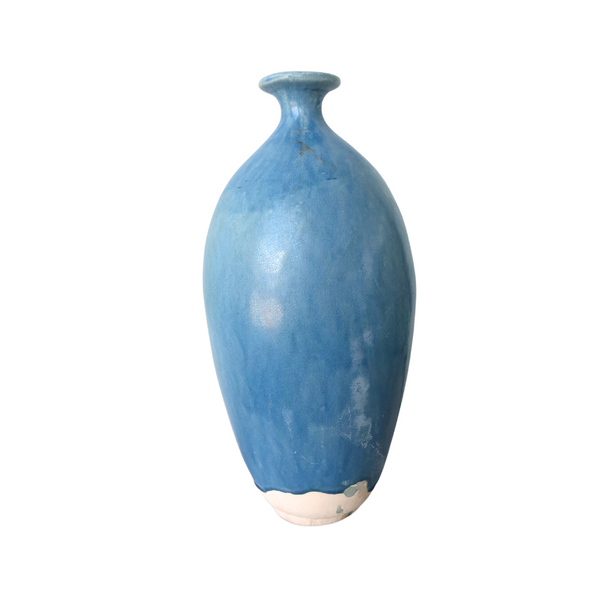 Henan Blue Assorted Vases, 5 Styles, Sold Individually