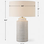 Crimp Table Lamp